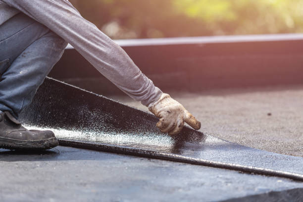 Professional Interior Drainage System technician working in Fairland, IN